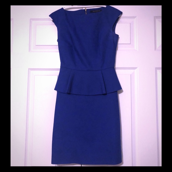 French Connection Royal Blue Dress - Picture 1 of 2
